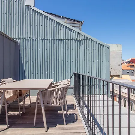 Lägenhet Edition 309 - Luxury 2br With Sea View And Balcony Oporto
